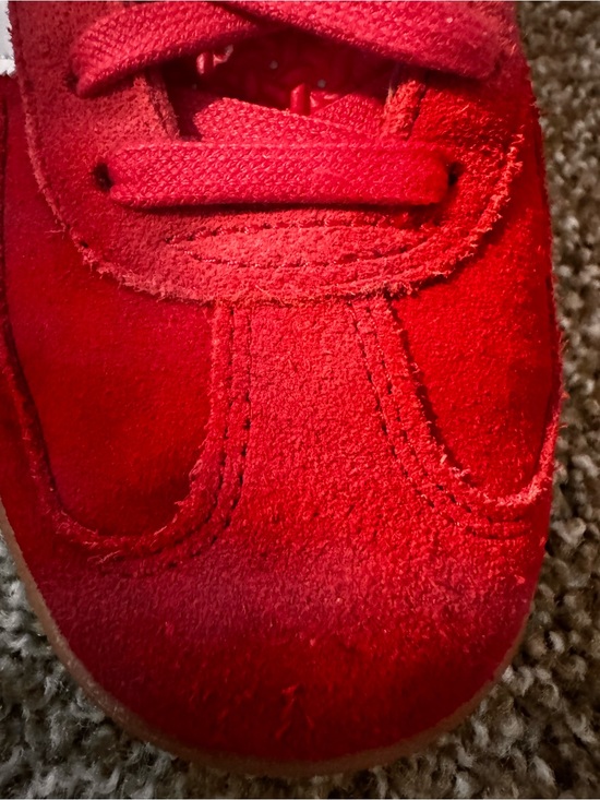 ADIDAS Felt Red & White Gazelle Sambas main image 12